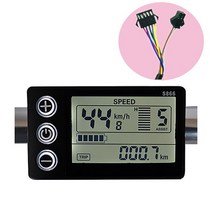 속도계 전기 자전거 키트용 FOCAN LCD 디스플레이 스쿠터 24V 36V 48V S861 S850 S865 EN06 S866 SW900, 4.FCS866