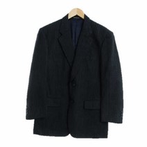 타카시마야 네이비 스트라이프 울 블레이저 남자 7816