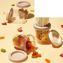 웜리 트라이탄 이유식 보관 용기 1set(3P), 더블팩