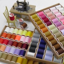 핸드메이드114 소용량(400미터) 고급재봉실 모두 200가지 색상중 60수3합 낱개판매, 175