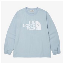 M 노스페이스티셔츠 DQC NM5MN05M 아이스런 크루넥