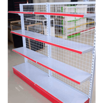 슈퍼마켓 선반 양면 다층 그리드 문구점 편의점 약국, 상세이페이지 참고, 단면 메인 프레임 90x40x120 4겹