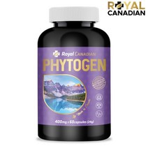 캐나다 프리미엄 파이토젠 60캡슐 Phytogen 대두 석류 백수오 추출물 본사 직배송, 2병
