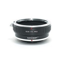 [정규 대리점]K&F 캐논 EOS EF(EF-S) 렌즈-후지 X FX 마운트 어댑터 PRO 렌즈 크로스 첨부 ef-fx-pro (KFFXPRO)