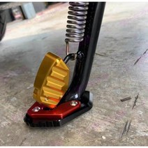XMAX250 / XMAX300 / XMAX400 x맥스 사이드 스탠드 보조 클립 커버 튜닝 악세사리, 골드, 1개