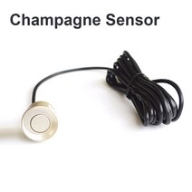 후방카메라 사각지대경고 센서 과속 Eunavi-차량용 주차 센서 22mm 블랙/레드/블루/실버/골드/화이트/그, 06 300 Champagne gold