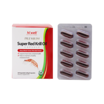 하이웰 프리미엄 슈퍼 레드 크릴오일 60캡슐 식물성캡슐, 1개, 단품, 60정