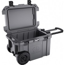 펠리칸 Pelican Elite Cooler 아이스박스 45QW (대형바퀴장착 이동형), 그레이