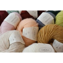 CamaRose-Snefnug(SnowFlake) 카마로즈 스노우플레이크 알파카 울 쁘띠니트 썬데이스웨터 드리미가디건, 7359아이스민트