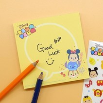 디즈니 썸썸 떡메모지 3.썸썸써클 디자인문구/노트/메모/메모/메모패드