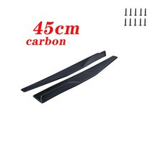 bmw파츠 사이드스커트 튜닝 45cm 탄소 자동차 도어 범퍼 X1 X3 F25 X5 F15 F20 F30 F10 F11 G01 X4 G02 F26 X2 Z4 X6 E53 X 호환, 03 45cm carbon