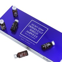 시크릿덤 더마 EGF 쉴드 앰플 + mts롤러증정 주름미백앰플 5ml x 5ea 집중탄력, 1개, 25ml