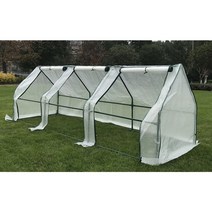 미니 비닐하우스 소형 온실 조립식 옥상 텃밭 베란다 백색 180 270 집게무료