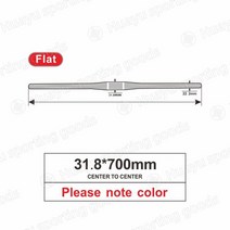 카본핸들바 핸들바 카본 자전거 일체형 산악 플랫 MTB 부품 3K 풀 318600 620 640 660 680 700 720 740 760mm, 700mm