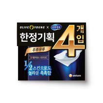 시루콧토 우루우루 화장솜, 40매입, 4개