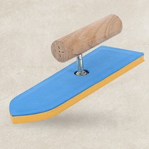 마감용 기고대 우레탄흙손 황토 몰탈 미장손 타일고데 타일고대 미장도구 바닥타일 흑손, HS410