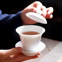 백자 개완 다관 다완 개합잔 도자기개완 SB