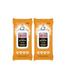 홈스타 살균세정티슈 주방식탁용 60매 2개