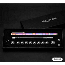 마그네틱 자석 볼펜 폴라펜 피젯펜 마그네틱 특이한 볼펜 자석 마그네틱, 색깔