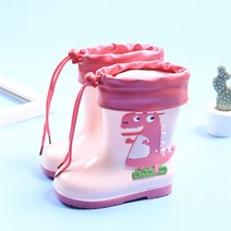 FANSYLI 남아 여아 수화 초중아 미끄럼 방지 장화 6