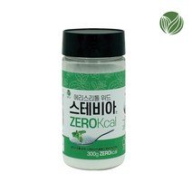 유통기한 23년 5월 하루업 미국산 스테비아 위드 에리스리톨 설탕 300g, ZERO 스테비아 300g 4개