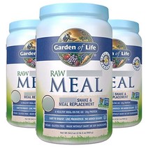 가든오브라이프 로우 밀 셰이크 파우더, 1.1kg, 3개