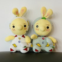 바보사랑 양말인형 파자마 토끼 만들기 학습준비물 DIY.펠트박스, 민트