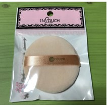 화장 원형 면 분첩 쿠션 스펀지 미용화장 화장스폰지, 1개