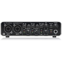 베링거 UMC204HD 오디오인터페이스 MIDAS 프리 앰프 오인페