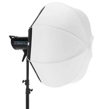 젬볼 라이트볼 스튜디오 플래시 여캠 조명 디퓨져, 지페이 스타일 60cm