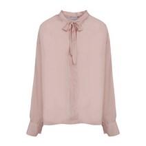 데코 리본 타이 블라우스 ACBA91212L