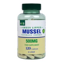 Holland & Barrett 홀랜드앤바렛 초록입홍합 500mg 120캡슐