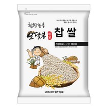 힘찬농부오달봉 2022년산 햇곡 국산 예천 고논 찹쌀, 1포, 5kg