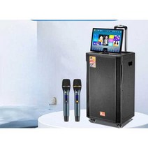 (최복덩이) 행사용스피커 음향장비우퍼 이동식 무선 우퍼 음향장비, H-350(2000G듀얼마이크+15인치스피커)
