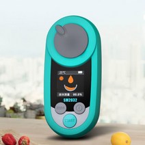 당도 측정기 디지털 당도계 복숭아 굴절계 테스터 미터 휴대용 포도 테스트 꿀 과일 커피 설탕 내용, 브릭스 0-53