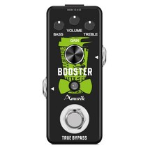 amuzik 부스터 기타 효과 페달 shape your clean boost 구성 볼륨 업 솔루션 일렉트릭 기타