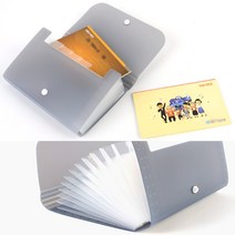 통장지갑 파우치 은행통장정리 돈보관, 1개