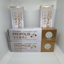 성분좋은 고기능성 웰빙 프로폴리스 치약 4개입 시린이 구취제거 미백 치약