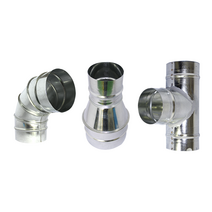 덕트 닥트 부속 부자재 90도 엘보 엘브 티관 레듀샤 200mm/250mm/300mm, 엘보 250mm