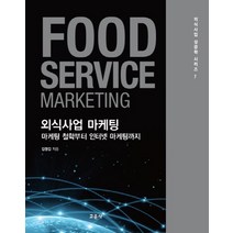 외식사업 마케팅:마케팅 철학부터 인터넷 마케팅까지, 교문사, 김영갑 저