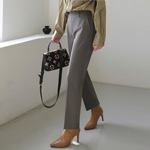 가을 울슬랙스 여성정장바지 키작녀 일자 스판 편한