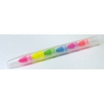 일본직발송 3. 아텍(ARTEC) 아텍 씻을 수 있는 형광 크레용 6색조 001709 B0041JFQMS, One Size, One Color