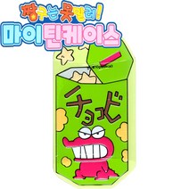 크레용 신짱 젤리빈 복숭아향 10g (신짱 초코비 틴케이스), 2개