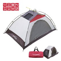 UIM358971커스커즈 돔텐트 초경량 심실링작업 2size 간단설치 PU코팅 이중구조 국내제작 백패킹, 1~2인용