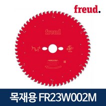 프레우드 정품 FR23W002M 원형톱날 목재용 250mm 날수60 페르마쉴드코팅