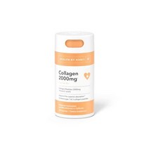 Health By Habit Collagen Supplement (60 Capsules) - Vitamin C & Vitamin E 2000mg Collagen Peptides S, 1 Pack