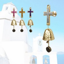 [바보사랑] 문종도어벨 이앤향기종 뉴십자가1종 교회 성당 가게종, 색상:핑크 / 향:자몽만다린