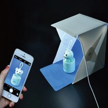 액세서리촬영 LED포토박스 사진조명상자 포토부스 소품촬영 6컬러배경지