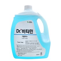 대용량 닥터비타민 거품형 물비누 4.2kg 업소용 리필, 4.2kg x1개