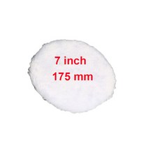 차량 광택기 폴리셔 34567 인치 모방 양모 연마 자동차 플레이트 미화 셀프 접착 귀지 디스크 스폰지 기계, 05 은